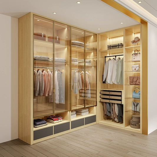 The Ultimate Master Bedroom Wardrobe: U-shaped Design Brilliance