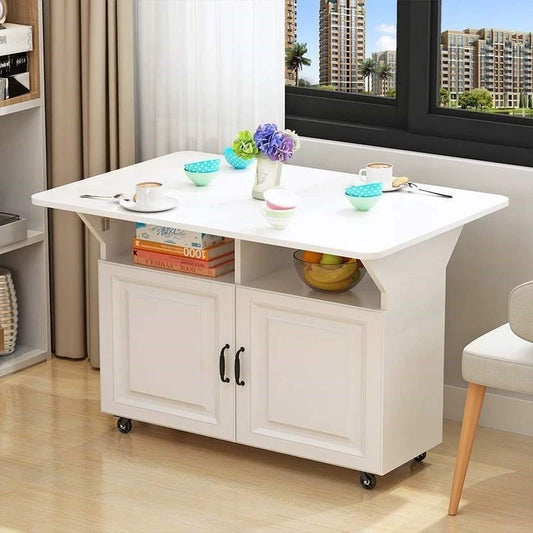 Smart Kitchen Storage: Foldable Cooking Table for Every Home