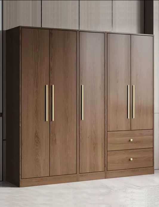 Smart Storage for Small Spaces Solid Wood Wardrobe for Modern Living