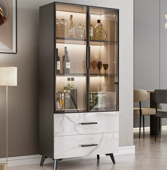 Elevate Your Space with an Italian Light Luxury Storage Cabinet