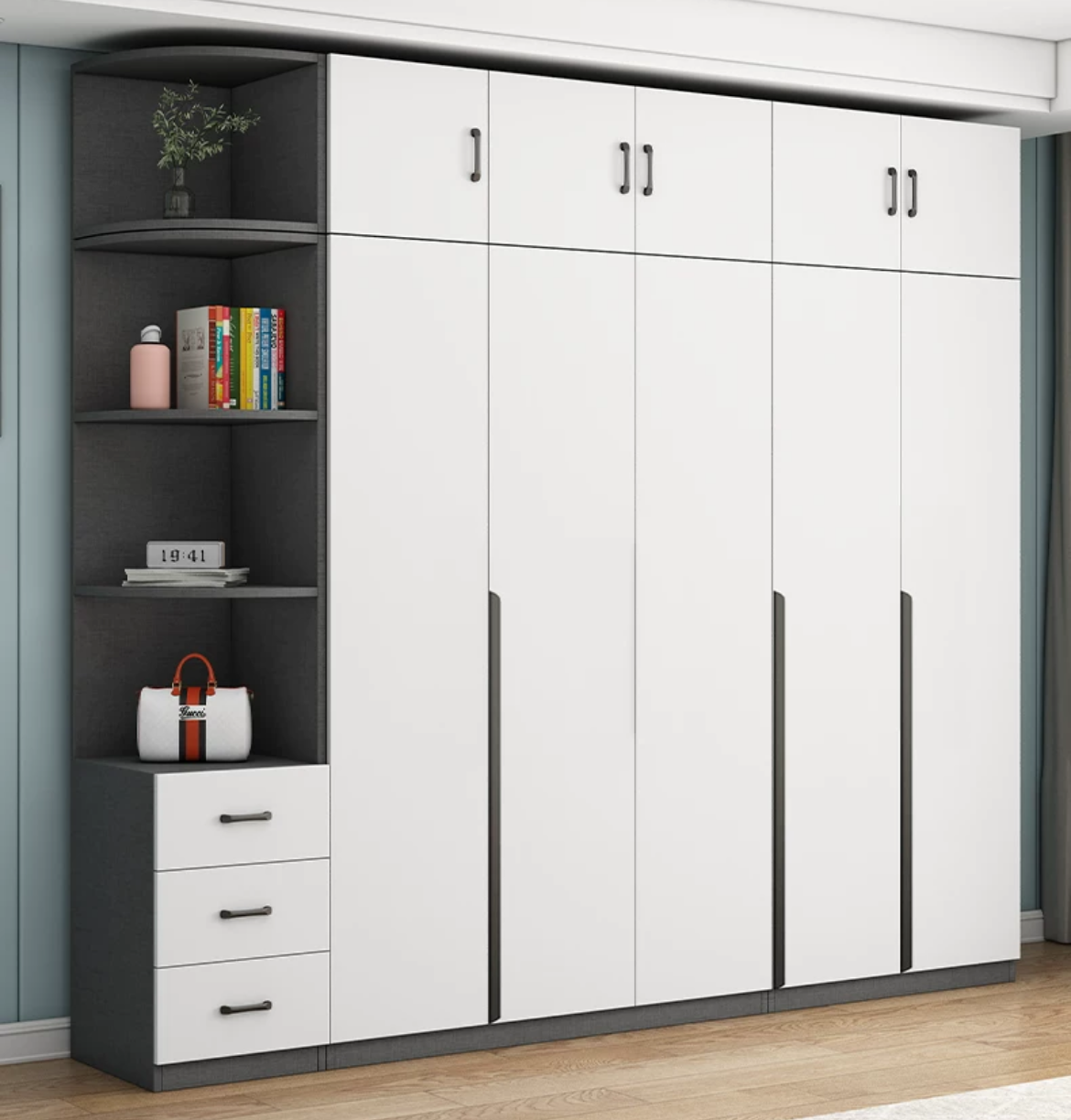 Space-Saving Solution: Solid Wood Wardrobe for Small Apartments