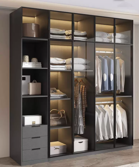 Upgrade Your Space: Light Luxury Bedroom Storage Cabinet