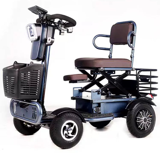 Electrical Minibus Scooter with maximum 500w power and 24v battery: The Ultimate Four-Wheel Electric Vehicle for Seniors and the Disabled