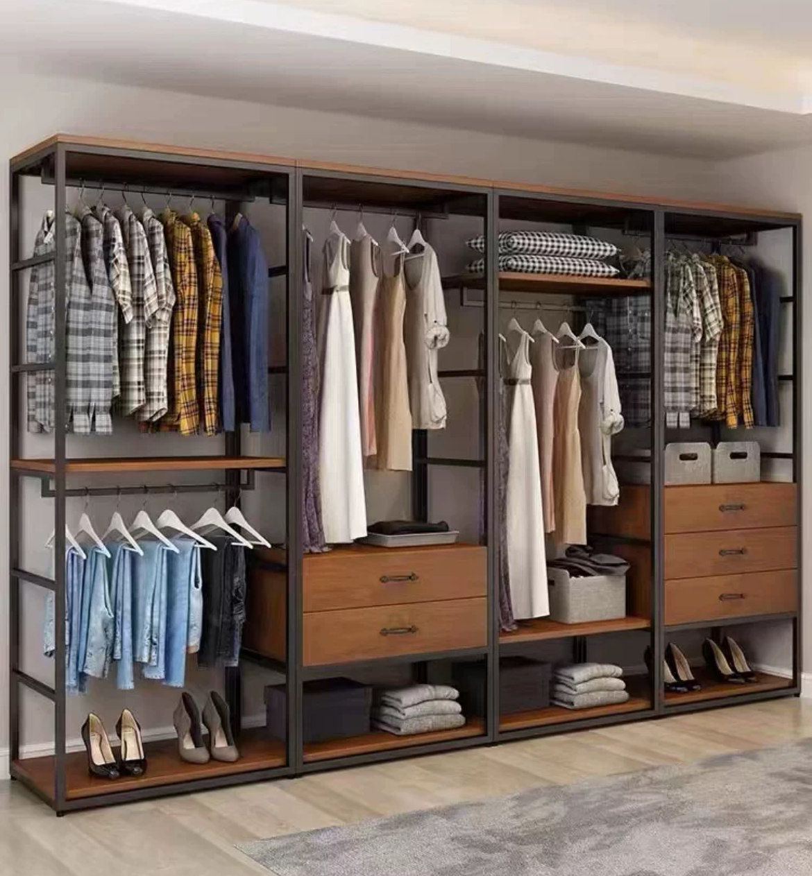 Maximize Space with our Multi-Functional walk-in Storage Solution