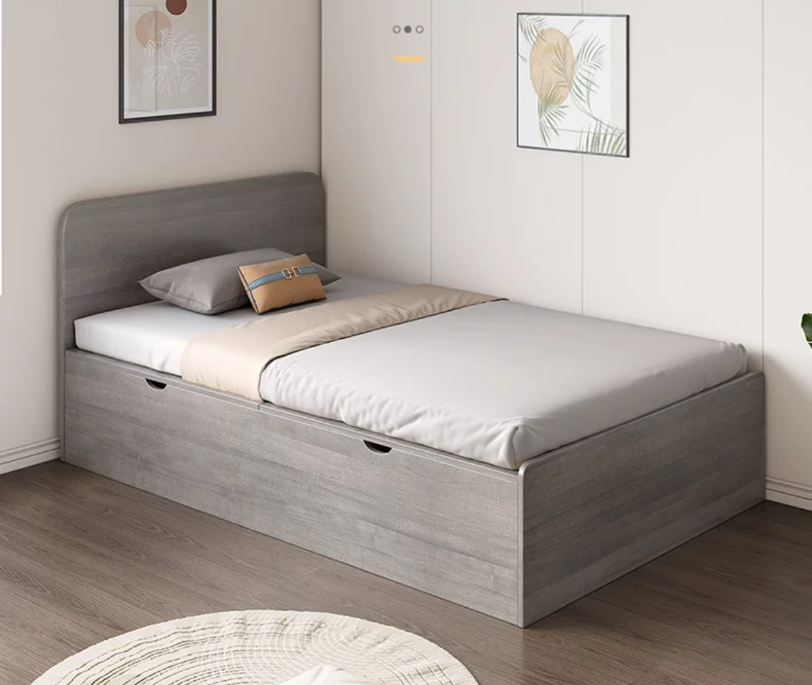 Maximize Your Space: Modern 1 Meter Two Single Bed - Stylish and Storage-Savvy, Delivered and Installed for You