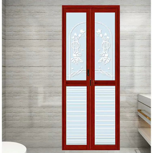 Transform Your Space with our Titanium Magnesium Aluminum Alloy Double Folding Door