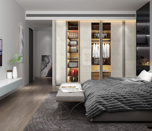 Elevate Your Space with Modern Minimalist Luxury Wardrobe