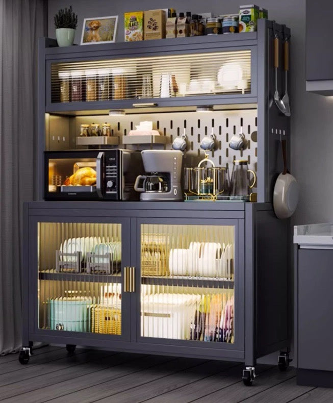 Kitchen Story Multi-Functional Storage Cabinet: Your Culinary Haven's Perfect Companion