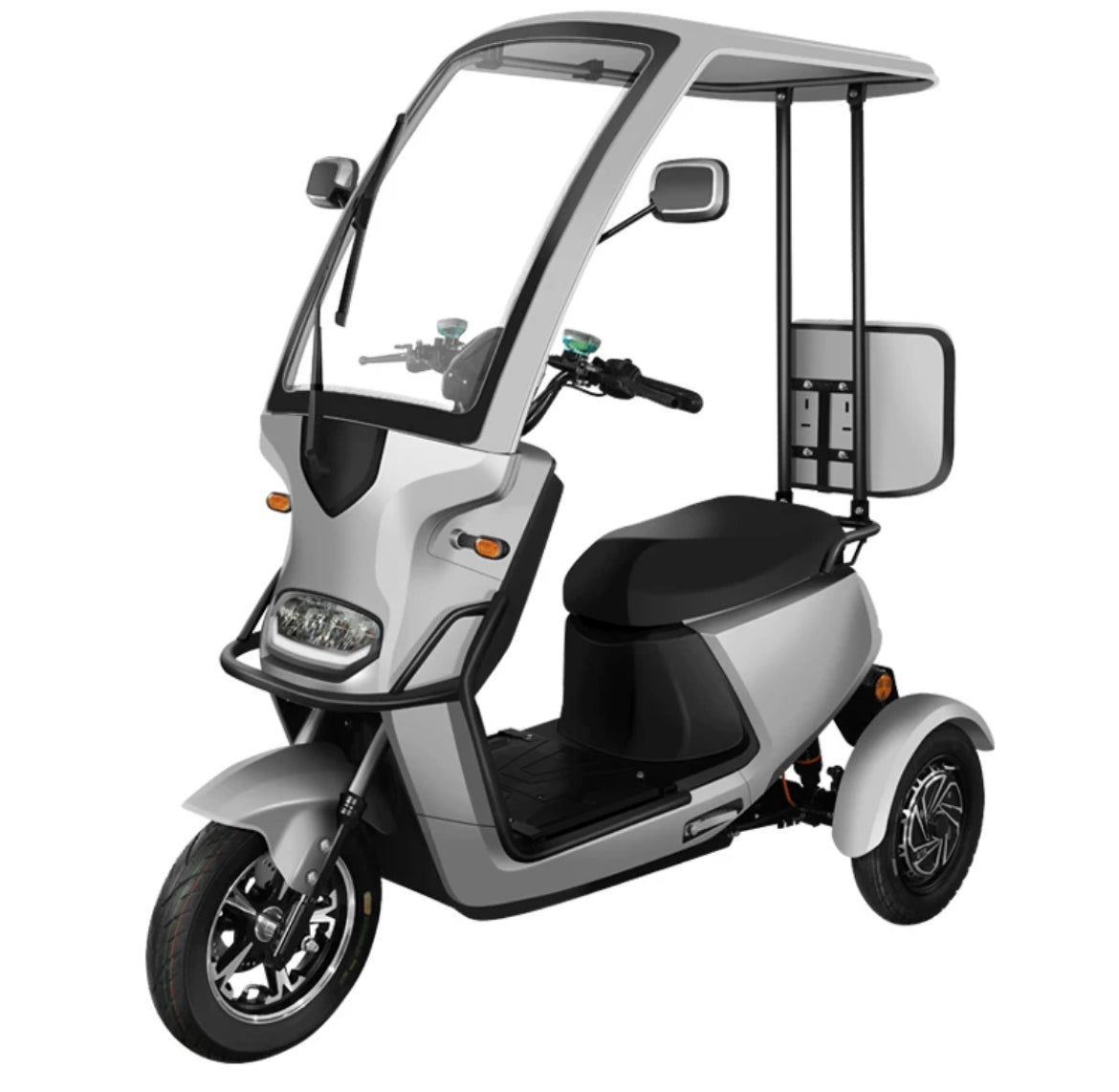 Revolutionise your ride with the Ultimate Family mobility solution tricycle with equipedd with a 72v battery and maximum speed of 50km/h with an efficient pure electric range of 65km.