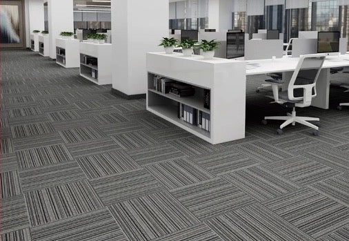 Revolutionize Your Space with Fireproof Luxury: Splicing Office Carpet for Billiard Halls, Living Rooms, and More