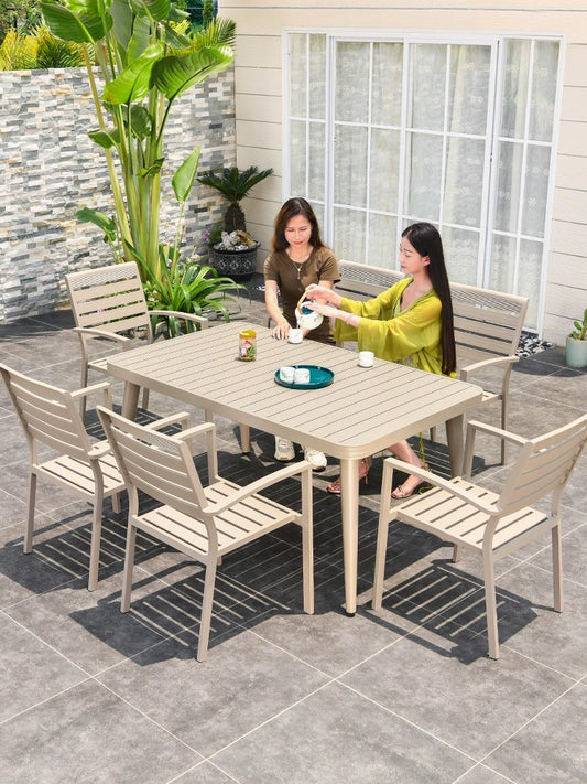 Transform Your Outdoor Living with Our Premium Aluminum Alloy Patio Furniture Set - Your Gateway to Comfort, Durability, and Endless Outdoor Enjoyment