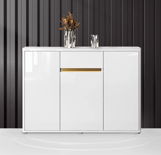 Space-Saving Elegance: Modern Solid Wood Sideboard for Every Room