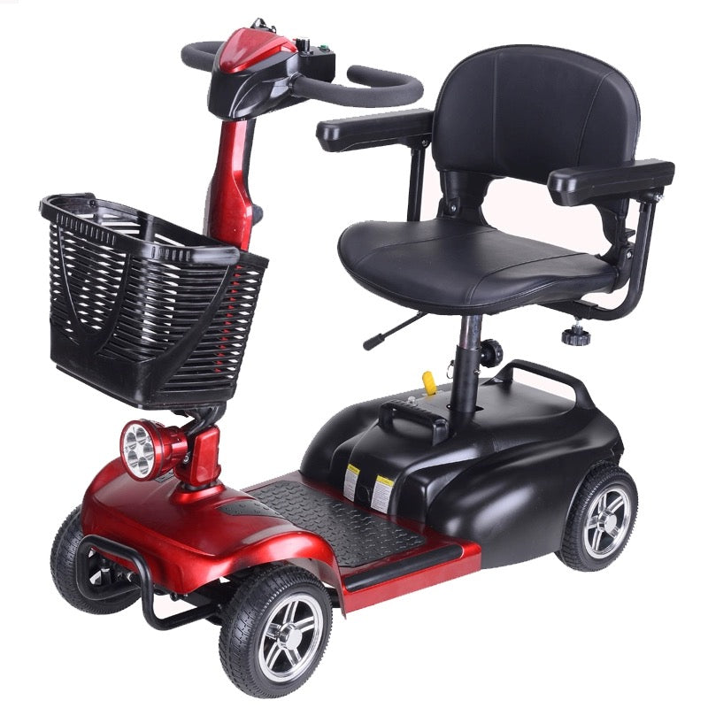 Mobility Master: The All-in-One Electric Vehicle for Seniors and the Disabled with a maximum power below 500w and 24v battery voltage