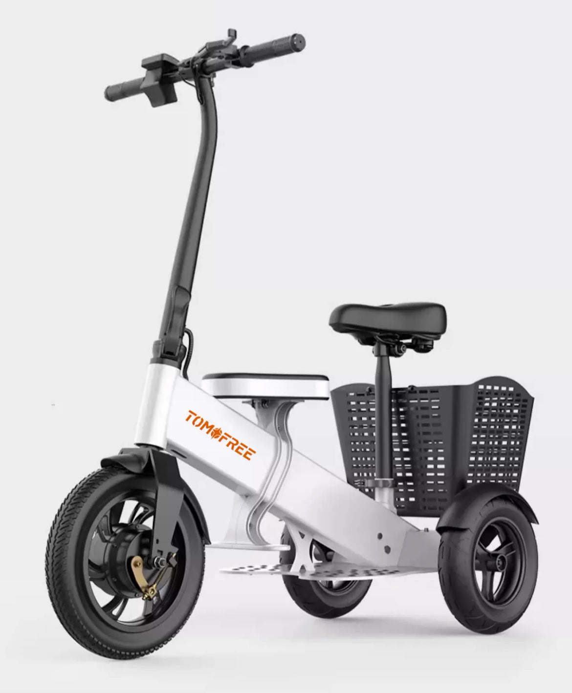 Tomofree Mini Transport: The Ultimate Folding Household tricycle with a 36v battery and a pure electric range of 25km