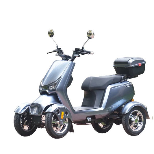 4-Wheel Low-Speed Mobility Scooter with 60v/72v Lithium Battery and a maximum power of 500w