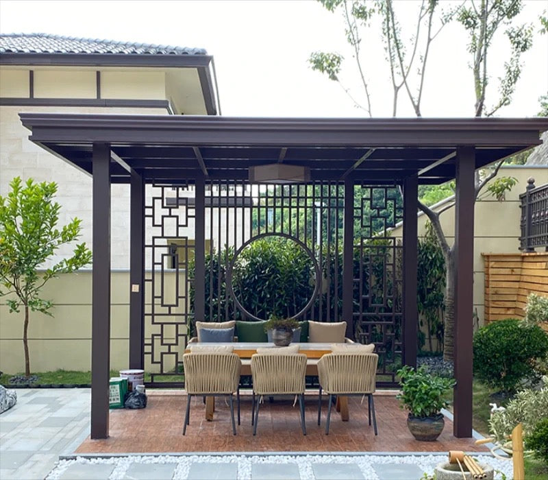 Exquisite Aluminum Alloy Pavilion: Blending Tradition and Modernity in Your Rural Courtyard and Villa Garden