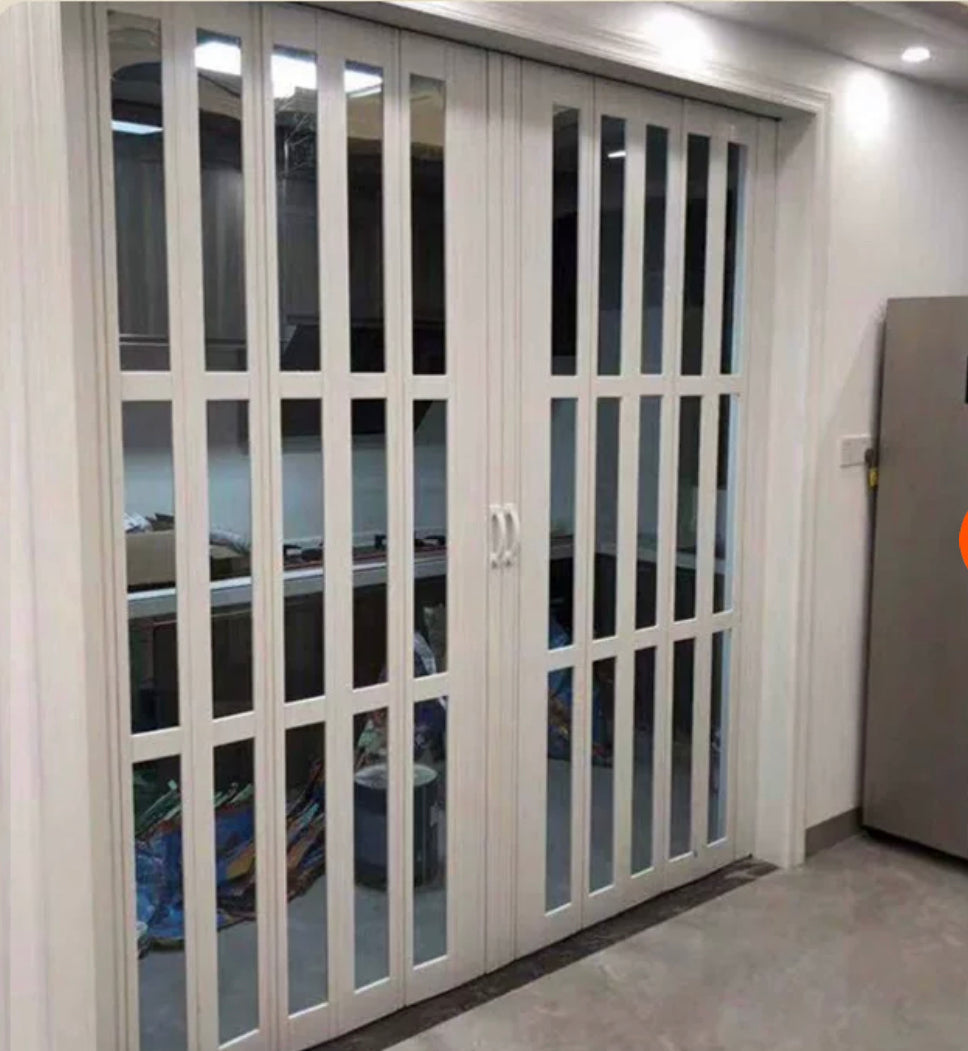 Transform Your Spaces with our PVC Folding Telescopic Invisible Door: The Ultimate Soundproof Solution