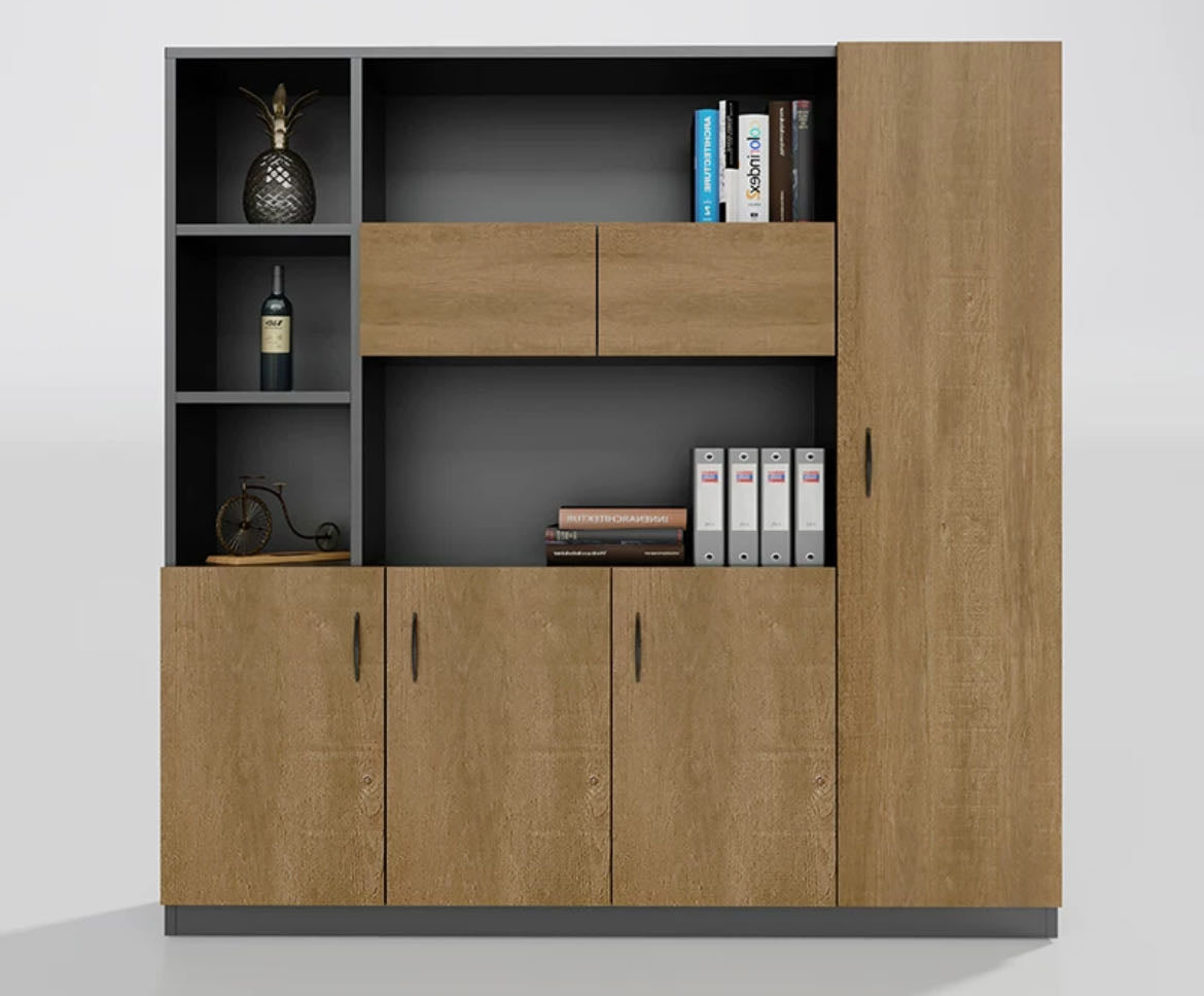 Office File Cabinet: Wooden Information Cabinet for Efficient Storage and Office Furniture