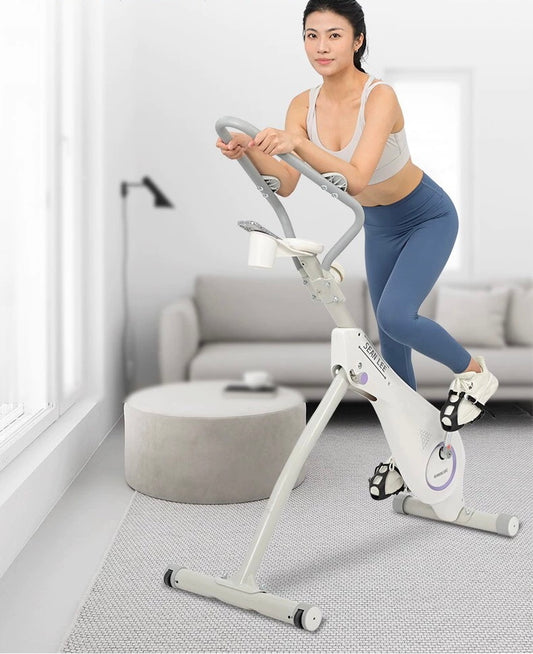 Transform Your Fitness Journey with the Dynamic Bicycle: Silent, Magnetic Control, and Space-Saving - Your Ultimate Weight Loss Partner