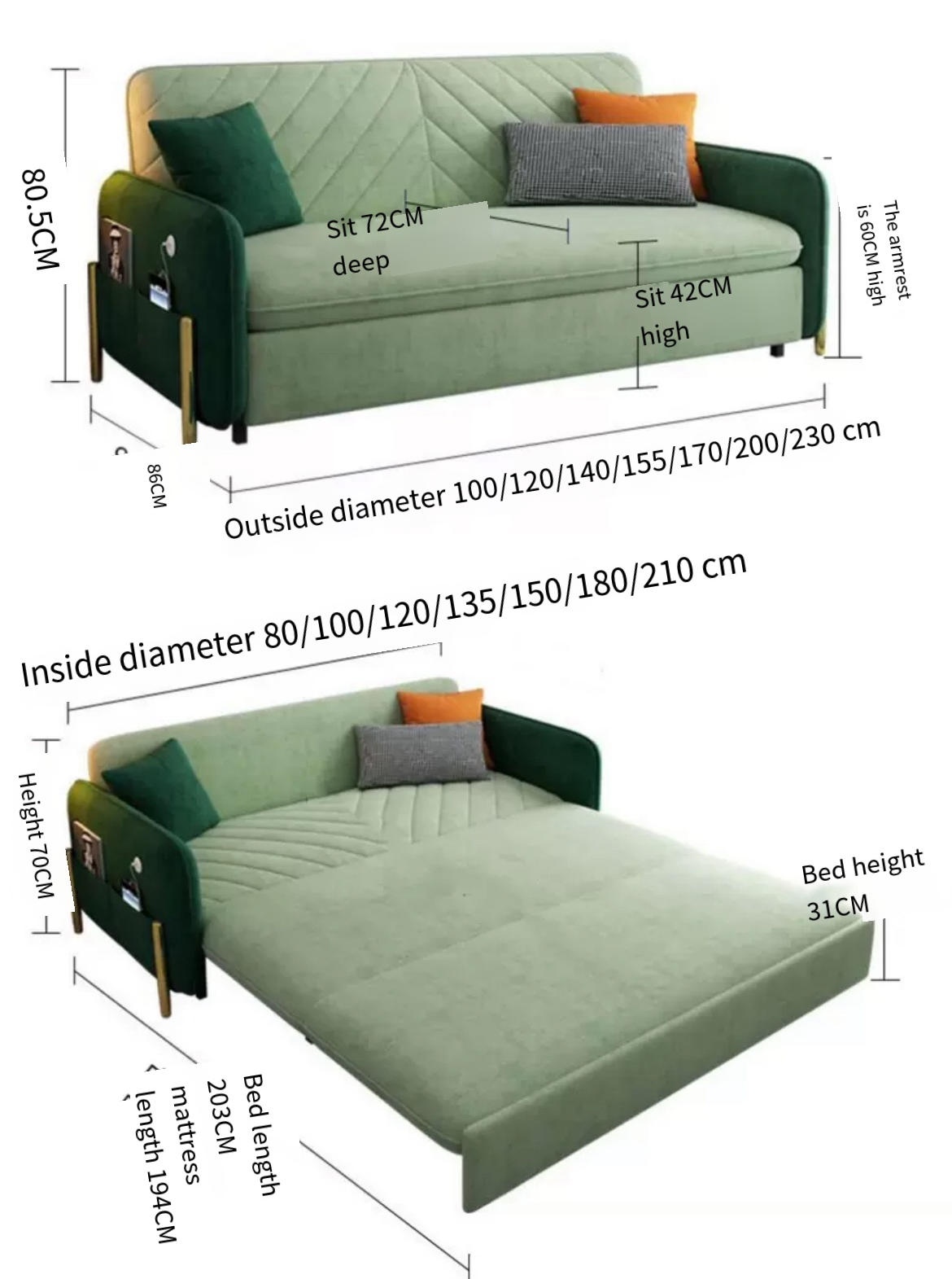 The Smart Choice for Small Apartments: 2-in-1 Sofa Bed