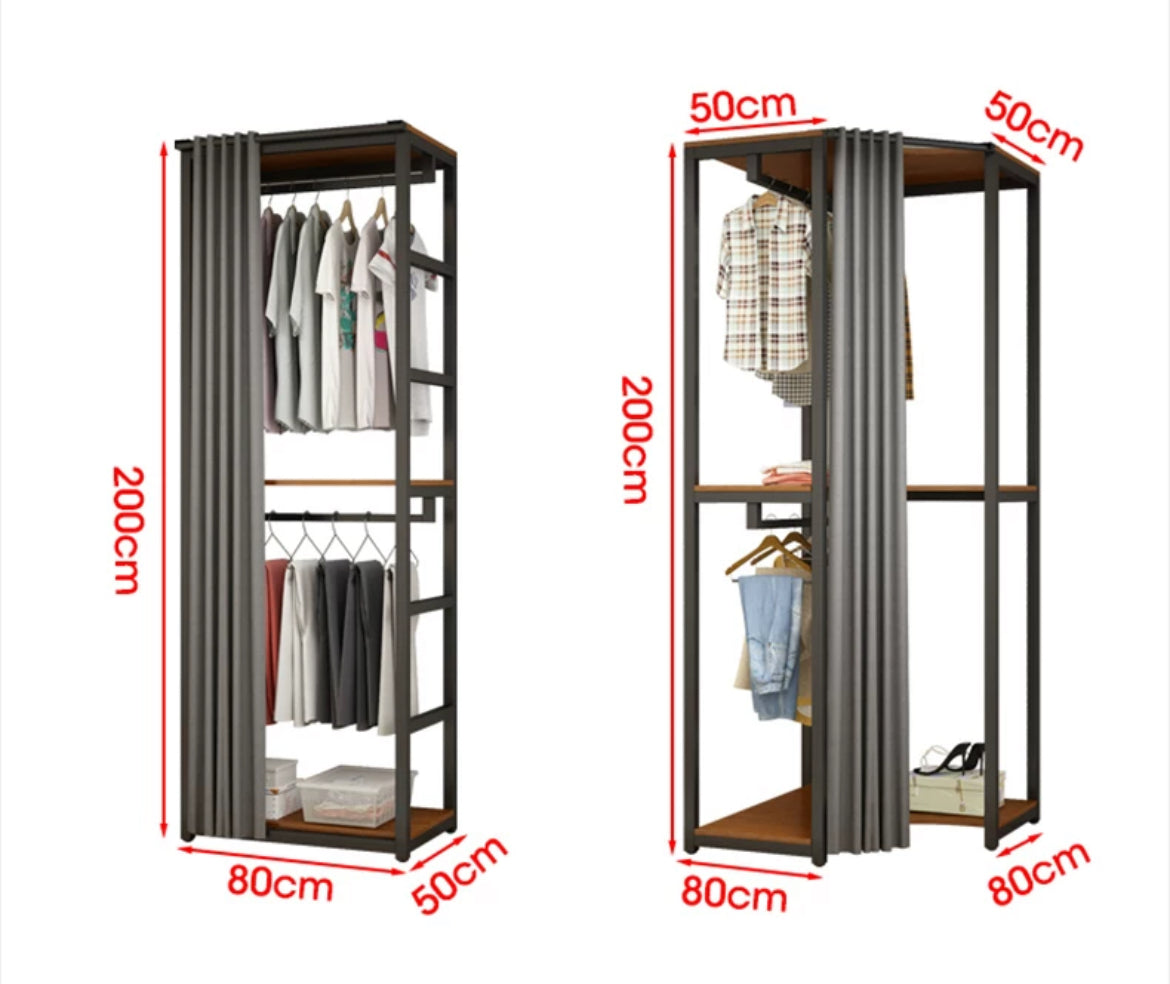 Your Dream Closet: Walk-In Wardrobe Storage Rack