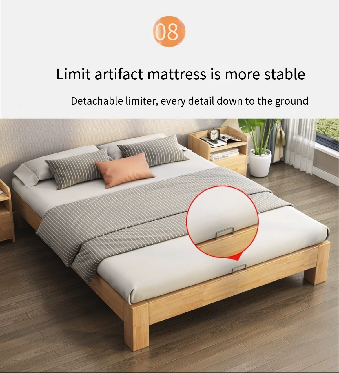 Quality Meets Comfort Full Solid Wood Tatami Bed - Delivered, Installed, and Designed Just for You