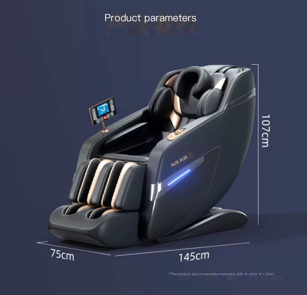 Indulge in Total Relaxation with our Luxury intelligent Massage Chair