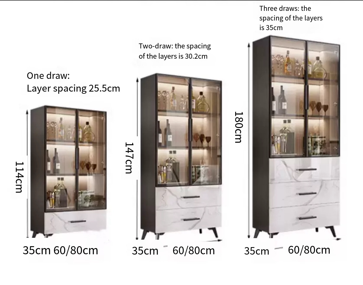 Elevate Your Space with an Italian Light Luxury Storage Cabinet