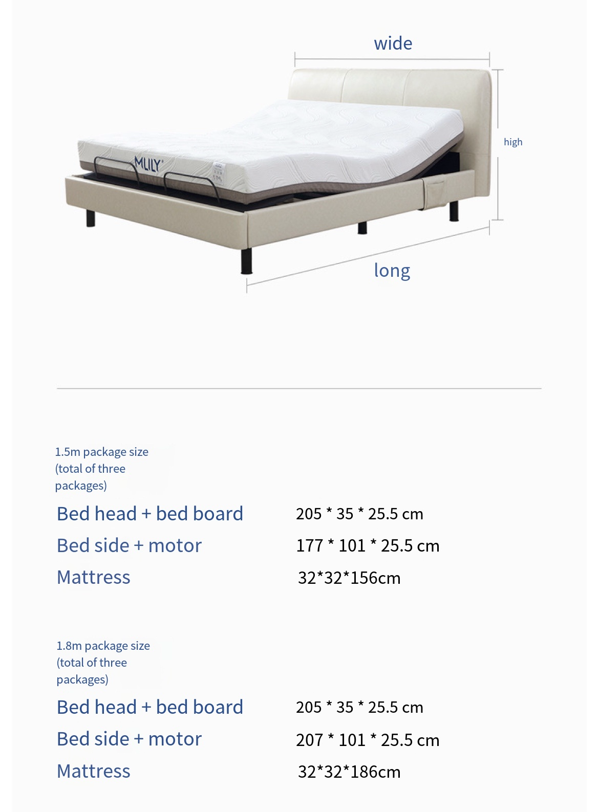 Experience the Ultimate Comfort: Light Luxury Multifunctional Zero Pressure Smart Bed - Delivery and Installation Included