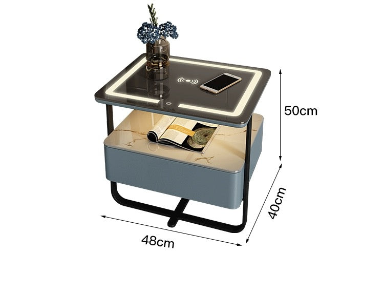 The Ultimate Smart Bedside Table with Wireless Charging