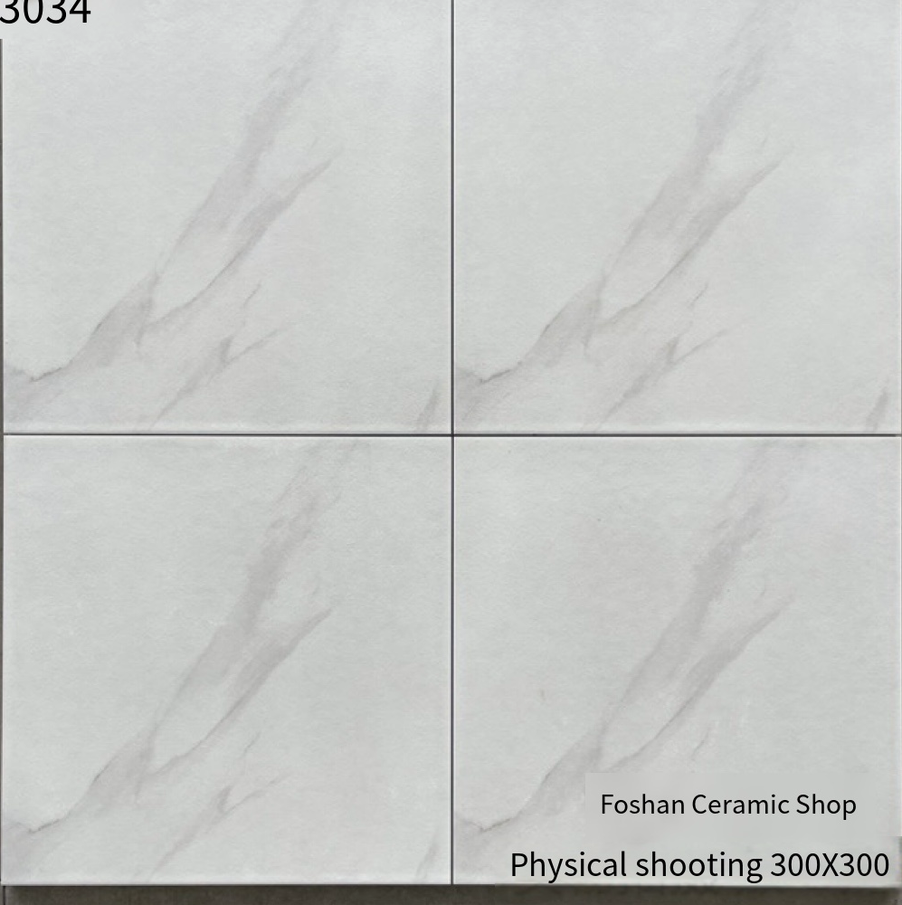 Durable and Non-Slip 300x300 Ceramic Floor Tiles: Perfect for Bathrooms, Balconies, and Antique Aesthetics