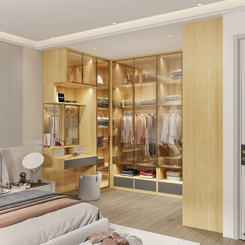 The Ultimate Master Bedroom Wardrobe: U-shaped Design Brilliance