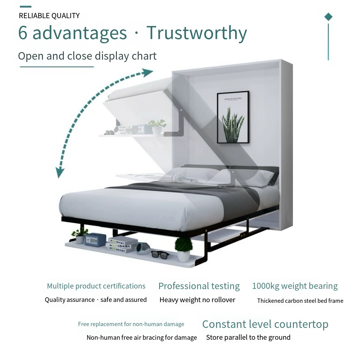 Transform Your Space with Our Innovative Invisible Bed - Delivered and Installed for You