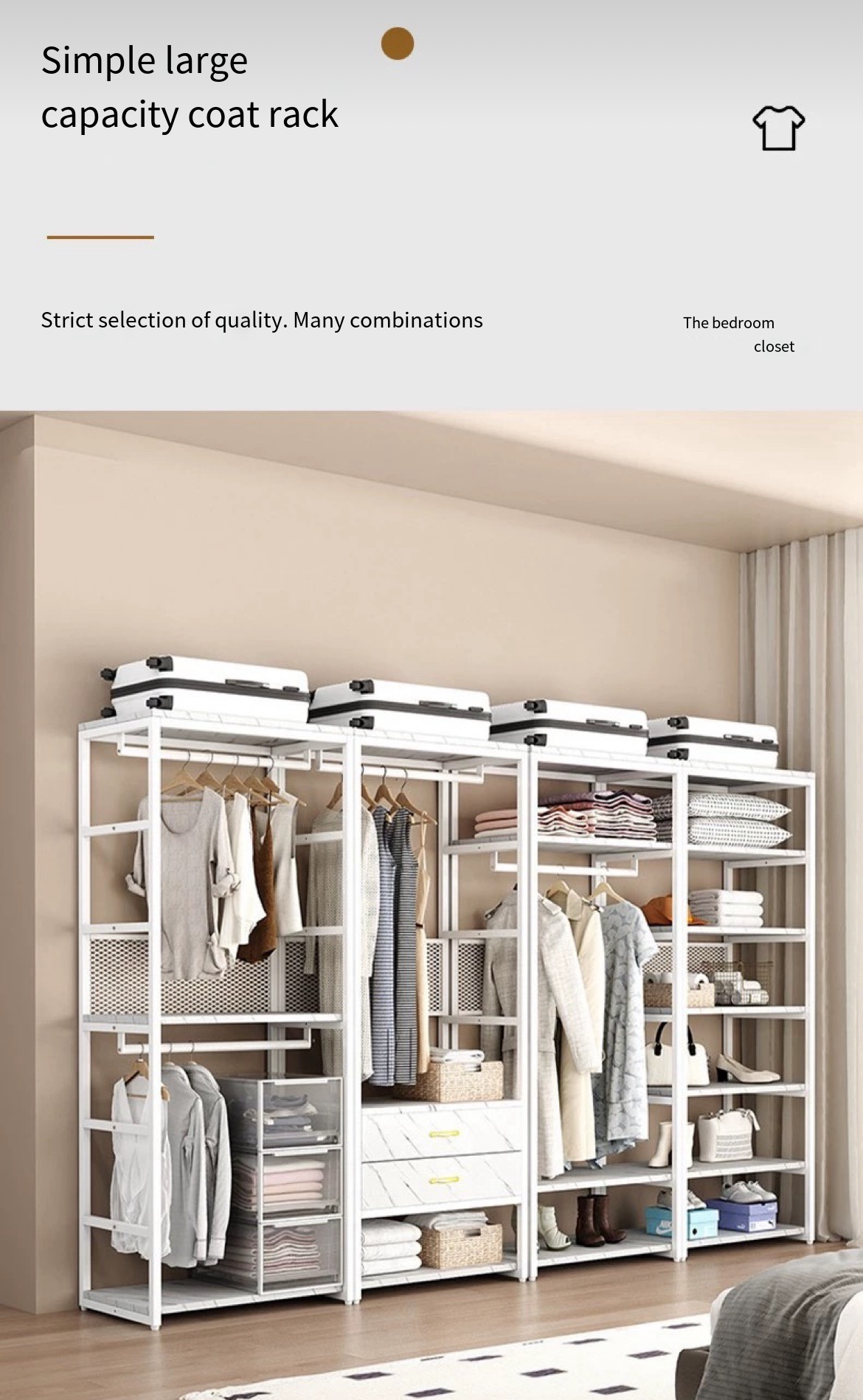 Maximize Space with our Multi-Functional walk-in Storage Solution