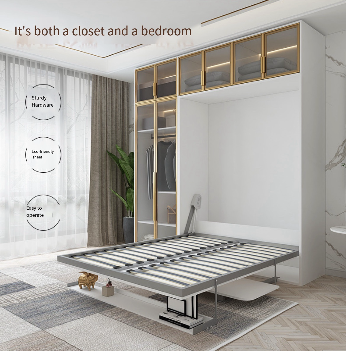 Invisible Bed: The Ultimate Space-Saving Solution for Small Units - We Deliver & Install