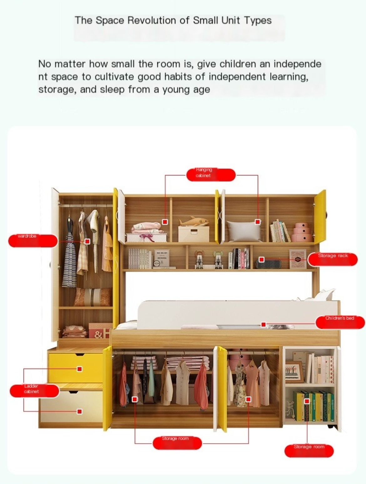 Maximize Play and Study with our Multi-Functional Children's Bed Set - Delivered and Installed for You