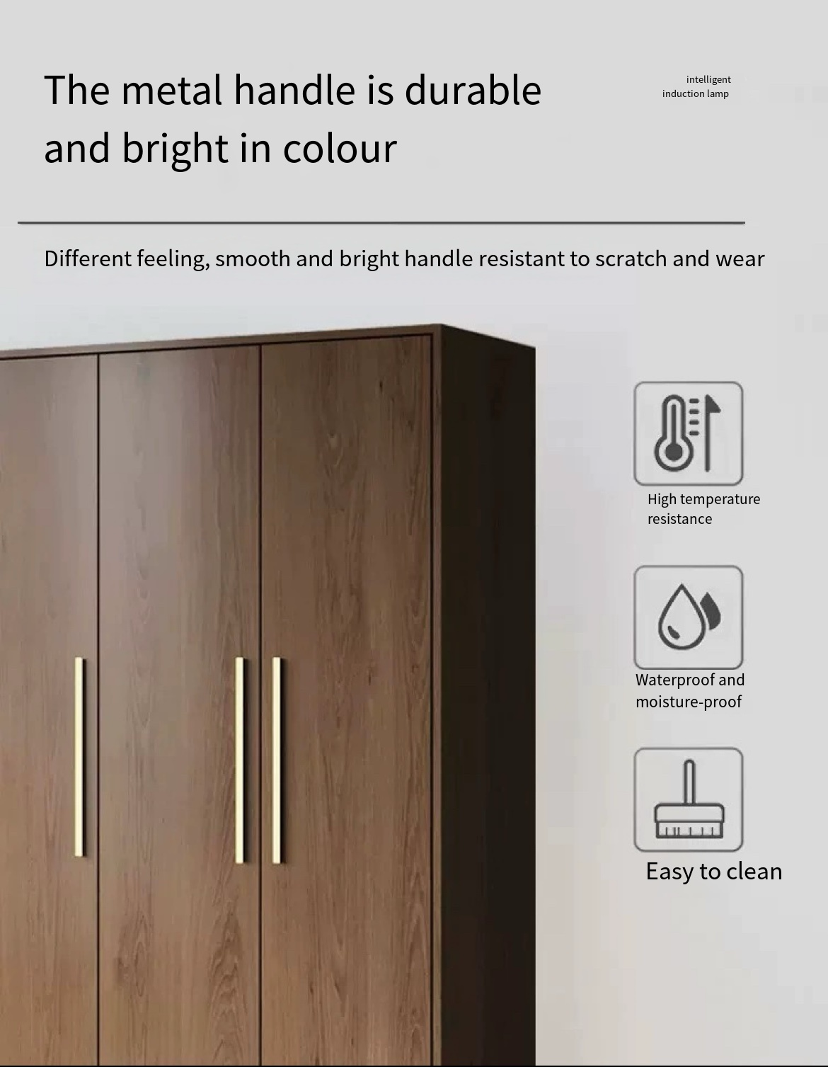 Smart Storage for Small Spaces Solid Wood Wardrobe for Modern Living