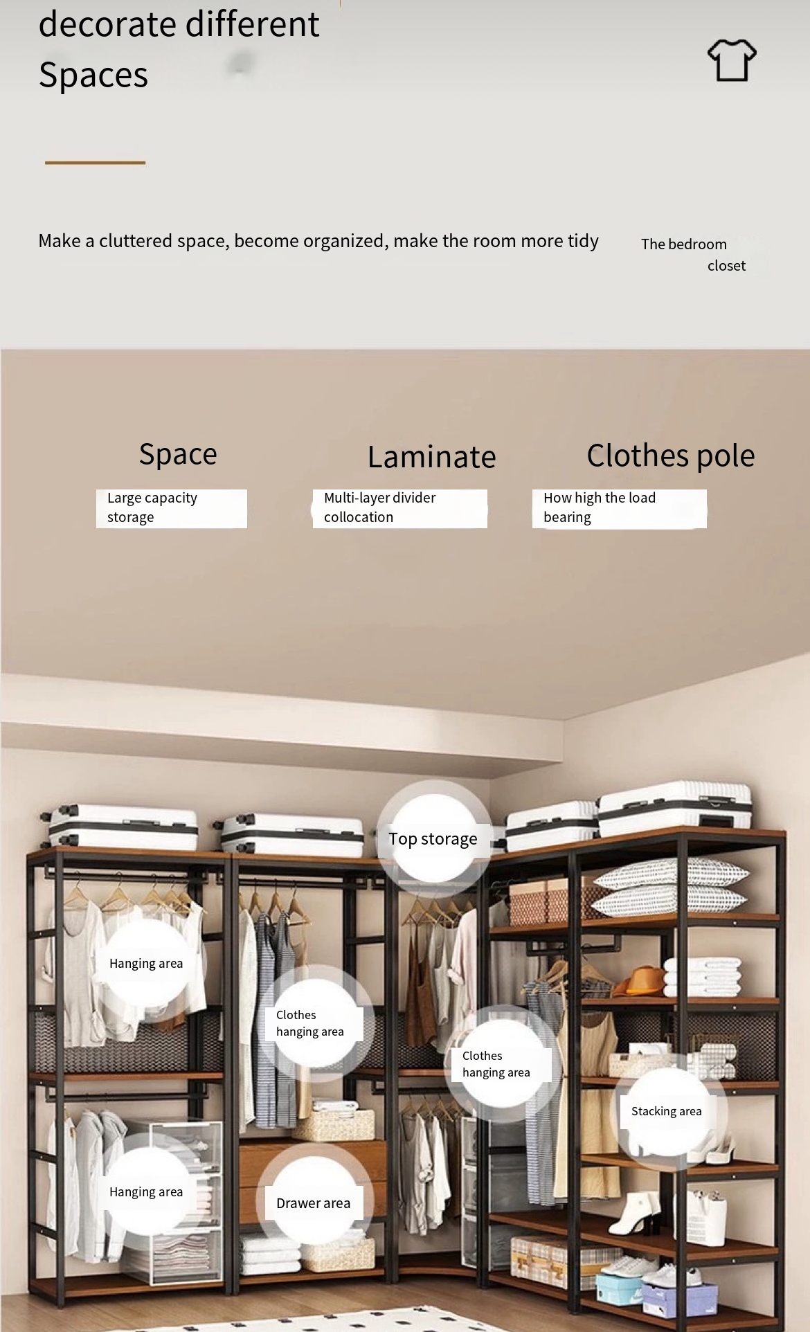 Maximize Space with our Multi-Functional walk-in Storage Solution