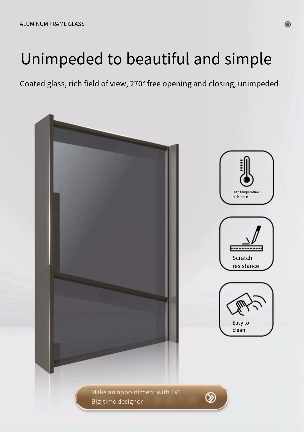 Step into Luxury Living with Our Mag Glass Door Wardrobe