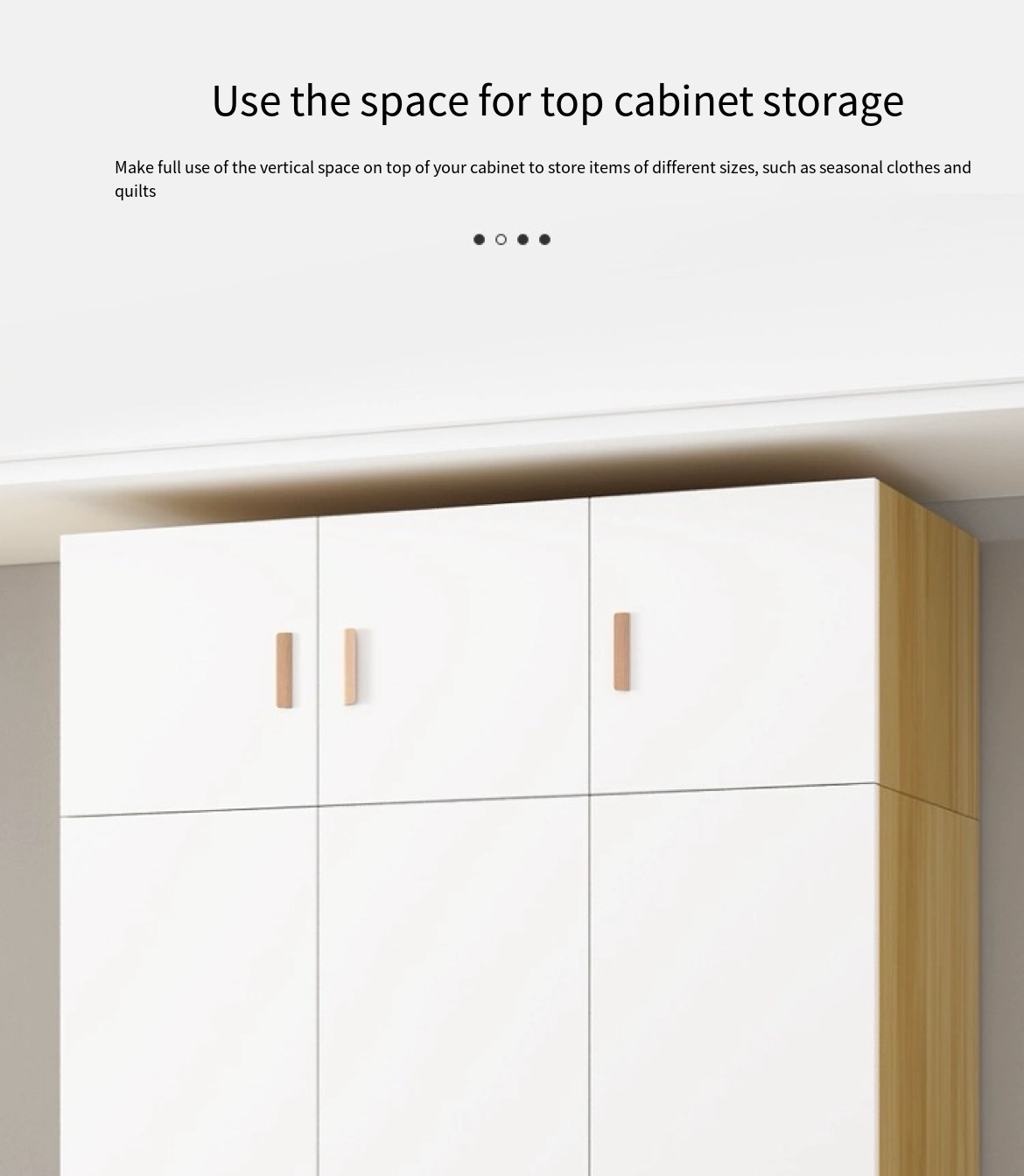 Small Space, Smart Storage: Simple Wooden Wardrobe