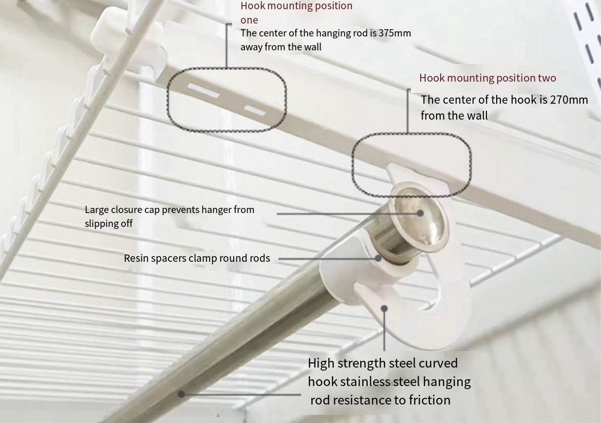 Smart Storage Solution: 2.1m Embedded Wardrobe for Bedroom & More