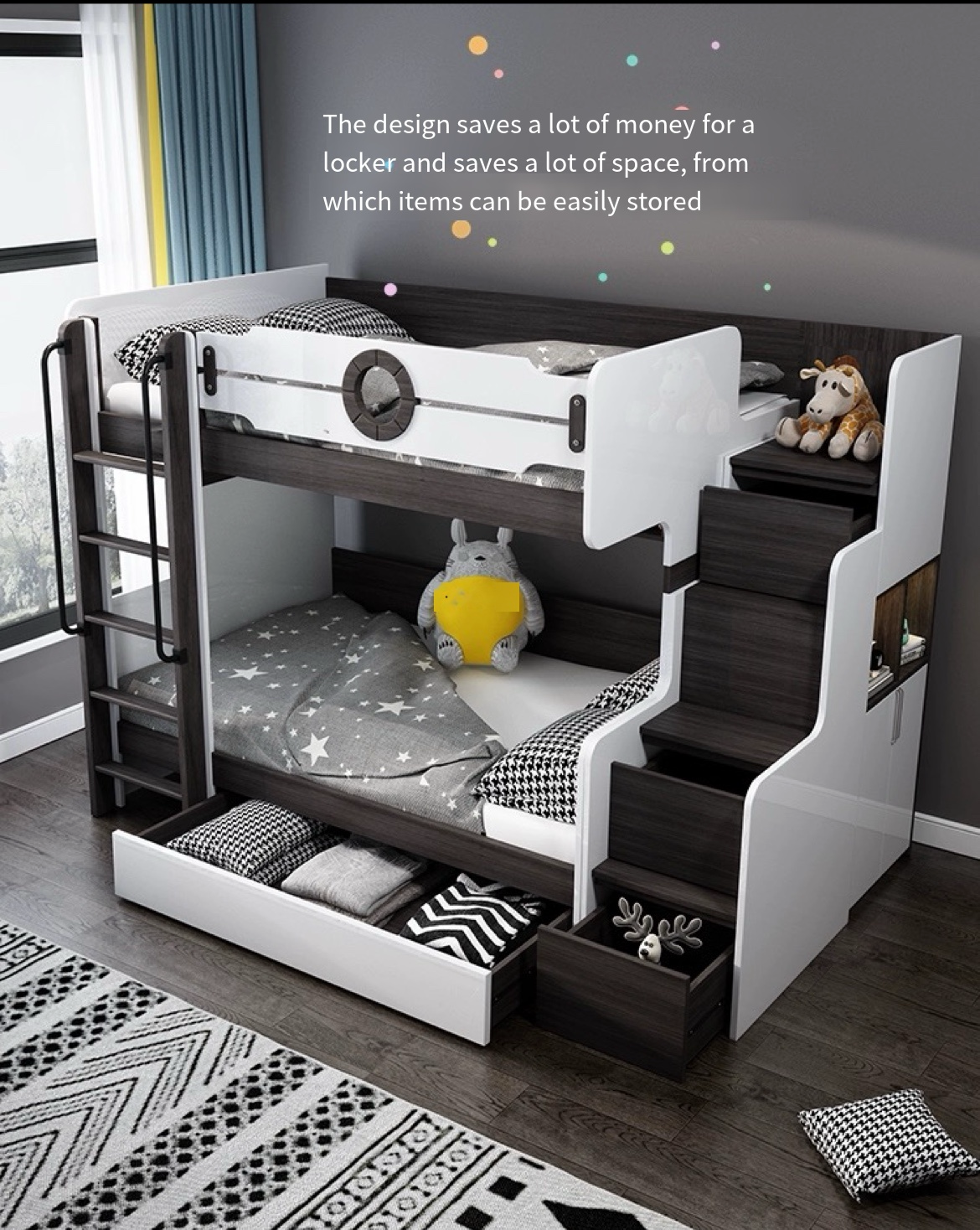 Perfect for All Ages: Same Width Upper and Lower Bunks - Delivered and Installed for You