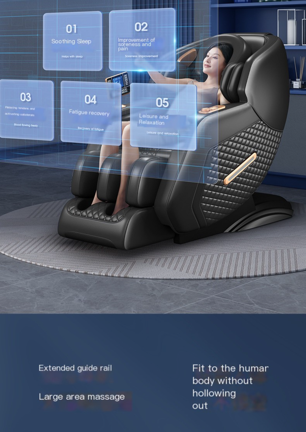 Revitalize Your Body and Mind: The Ultimate Smart Massage Chair by HUAWEI HiLink