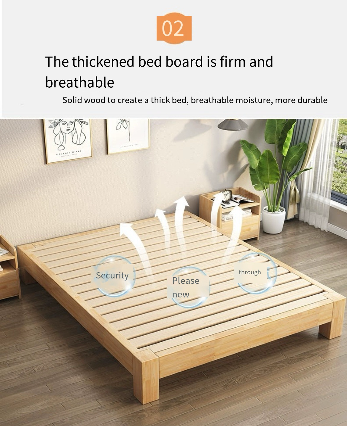 Quality Meets Comfort Full Solid Wood Tatami Bed - Delivered, Installed, and Designed Just for You