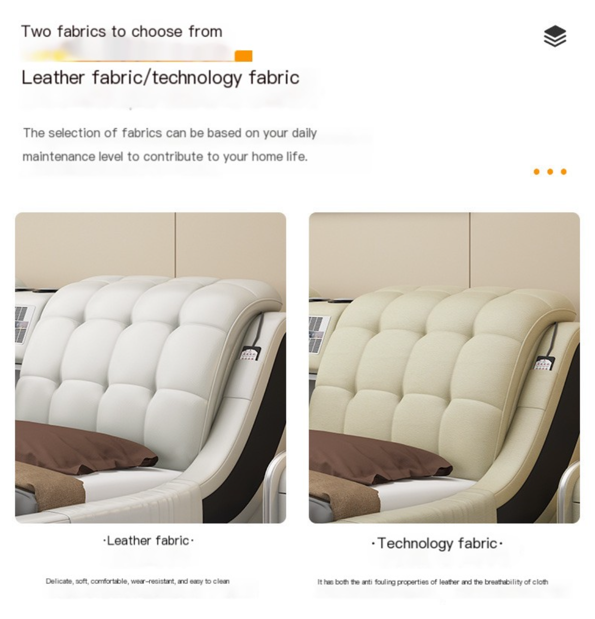 Upgrade Your Bedroom with Luxury: Twin Technology Fabric Bed - We Deliver, We Install