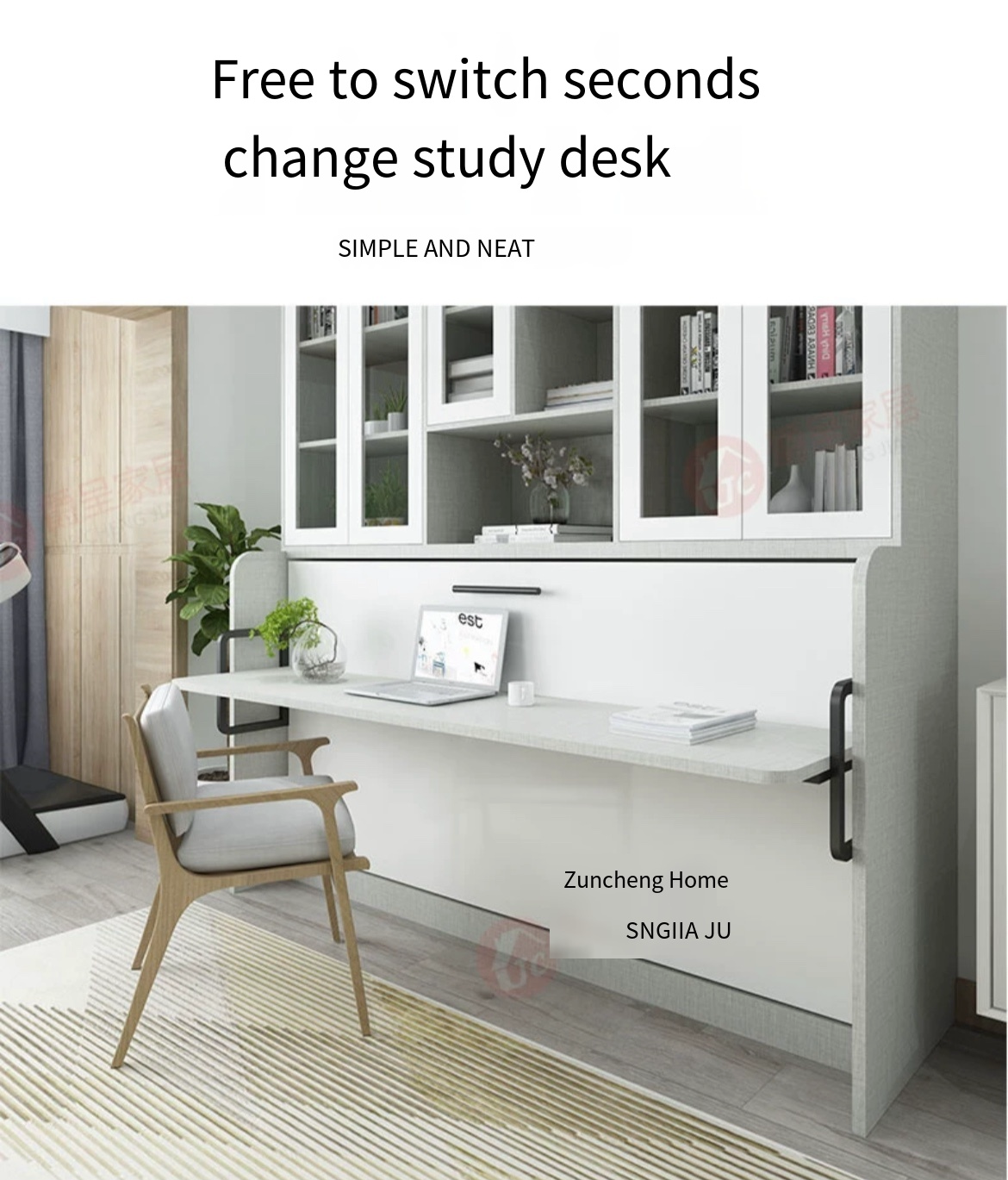 Smart Living, Smart Sleeping: Multifunctional Desk Bed-Delivered and Assembled for You