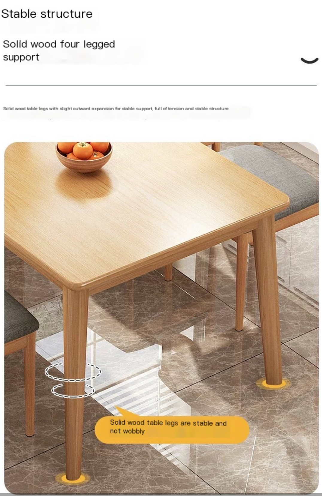 Upgrade Your Dining Experience: Commercial-Grade Dining Table and Chair Set