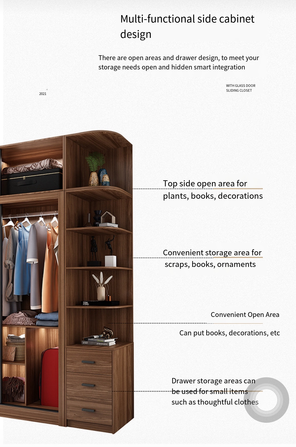 Space-Saving Sophistication: Modern Nordic Wardrobe