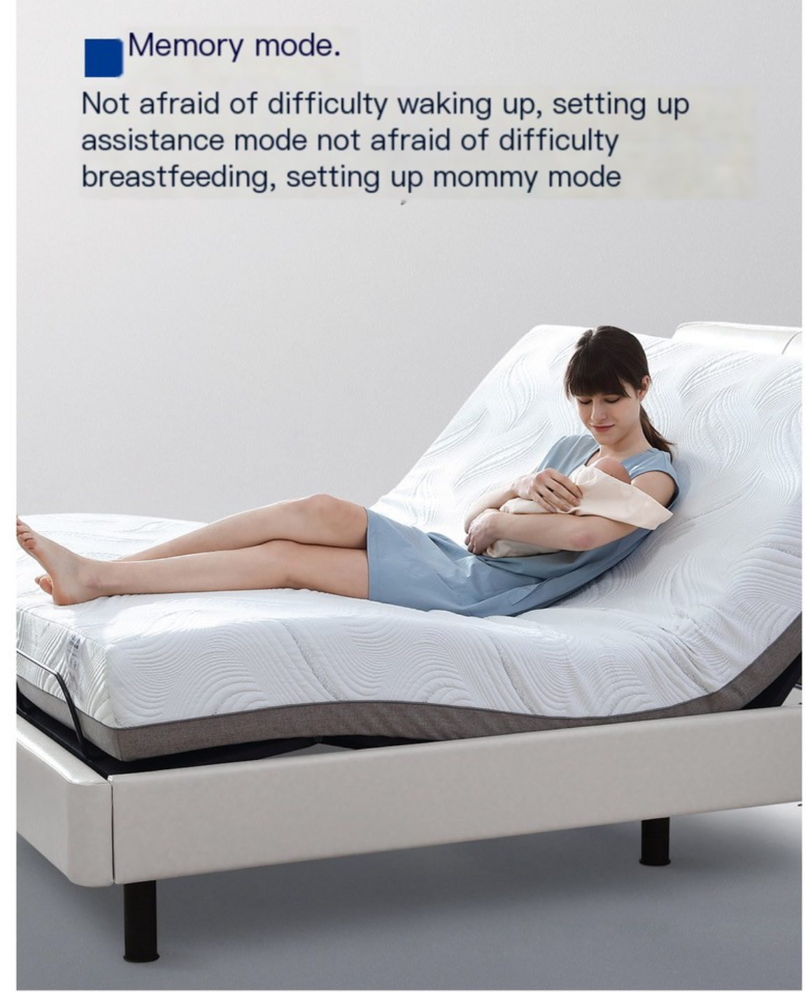 Experience the Ultimate Comfort: Light Luxury Multifunctional Zero Pressure Smart Bed - Delivery and Installation Included