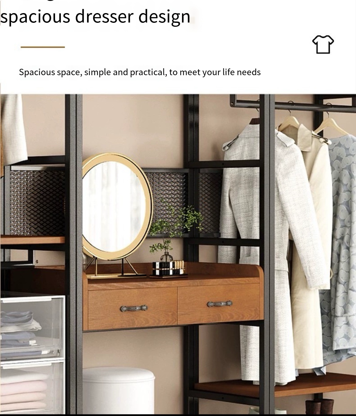 Maximize Space with our Multi-Functional walk-in Storage Solution